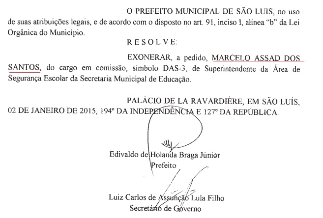 Poeta também ‘operou’ na Semed, de janeiro de 2013 a janeiro de 2015