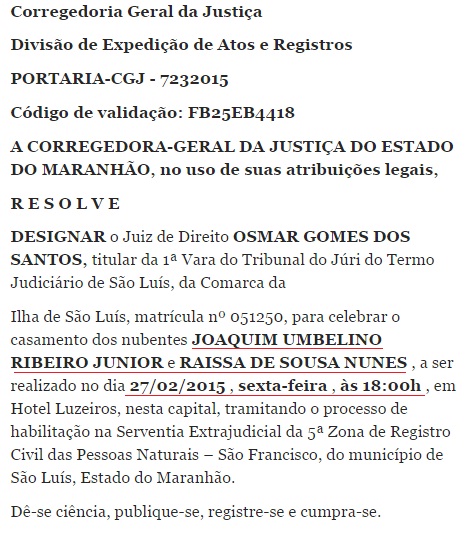 Celebração foi no badalado Hotel Luzeiros.
