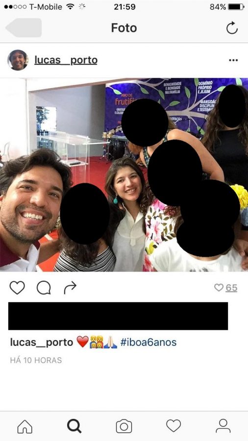 Lucas Porto esteve com Mariana Costa nos seus últimos momentos em vida. 
