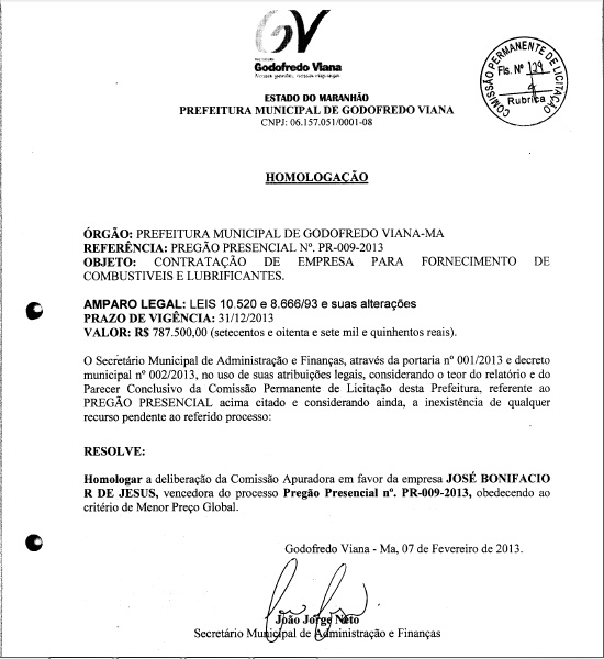 homologacao